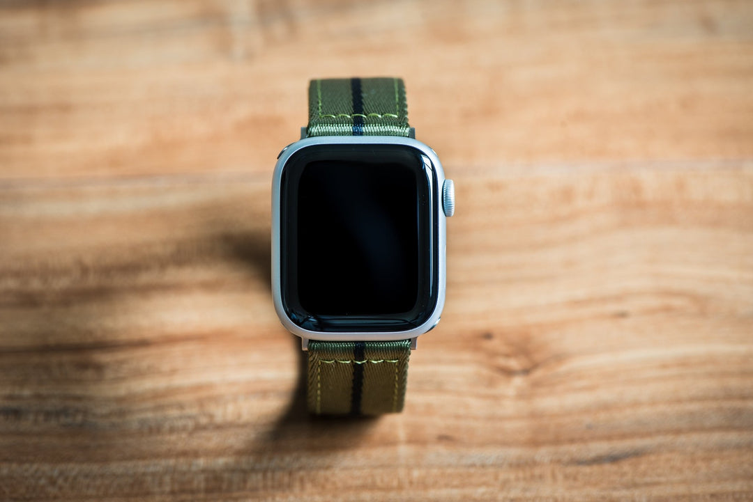 Alpha2 Band - For Apple Watch - Convoy Green - BluShark Straps