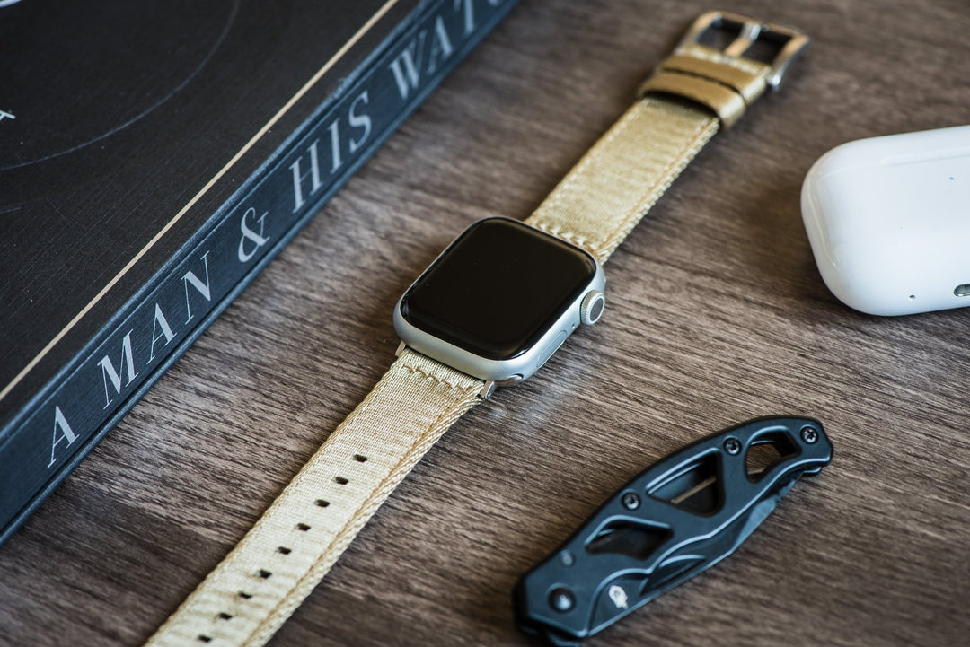 Alpha2 Band - For Apple Watch - Latte - BluShark Straps