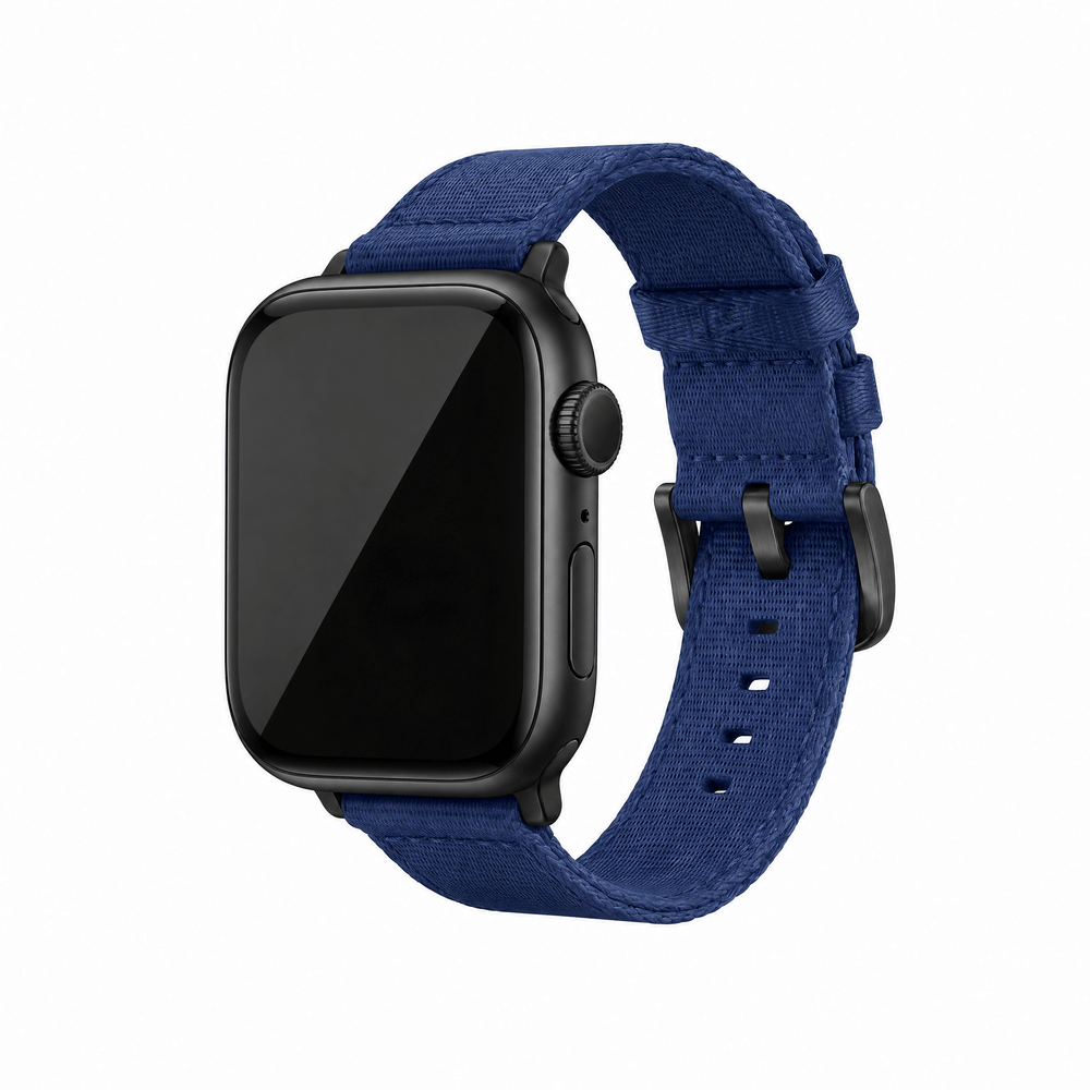 Alpha2 Band - For Apple Watch - Navy Blue - BluShark Straps