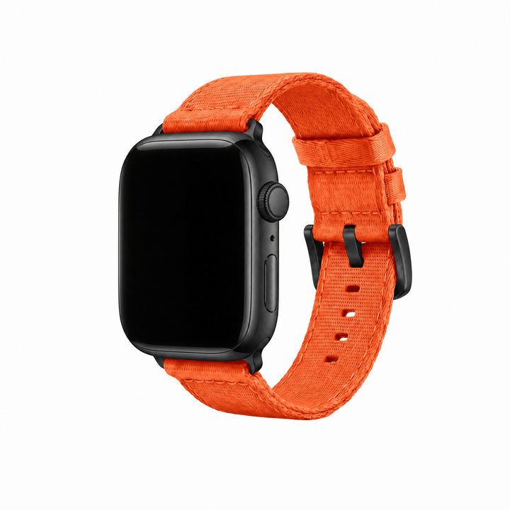 Alpha2 Band - For Apple Watch - Orange - BluShark Straps