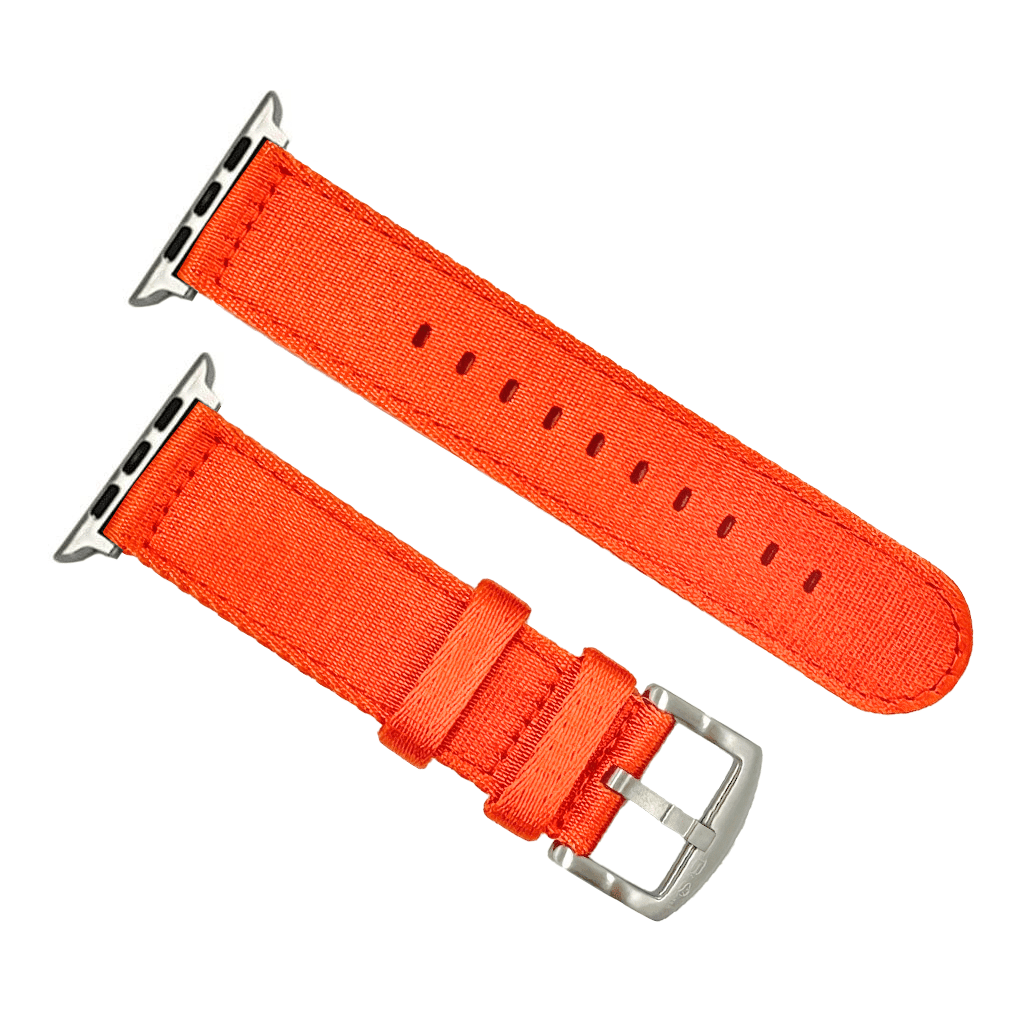 Alpha2 Band - For Apple Watch - Orange - BluShark Straps
