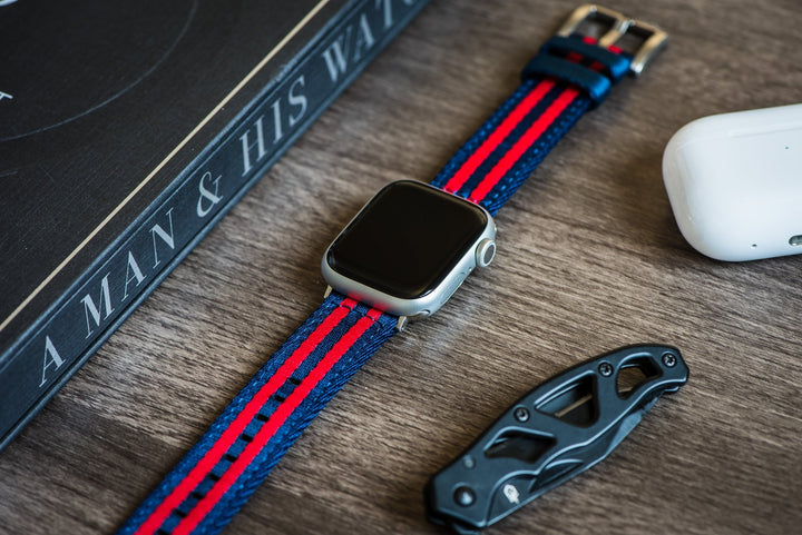 Alpha2 Band - For Apple Watch - Pepsi - BluShark Straps