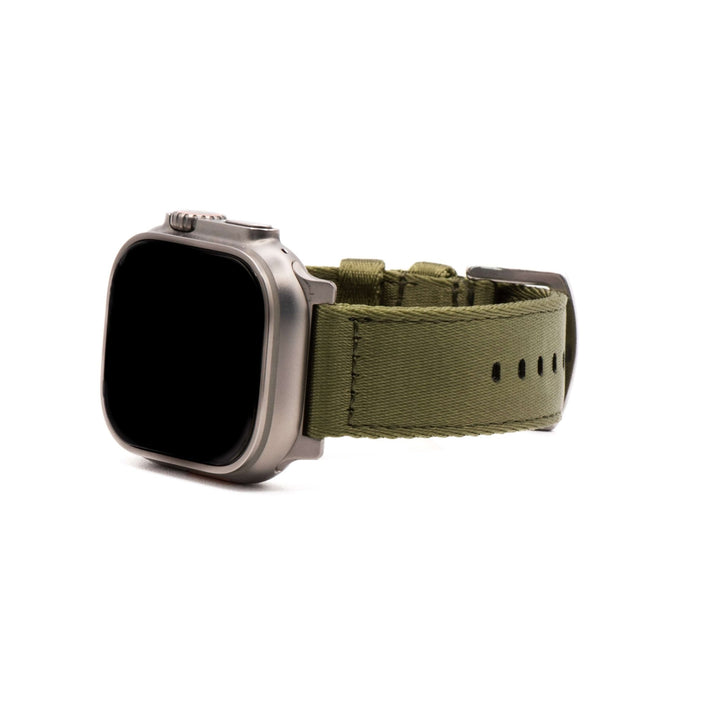 Alpha2 Band - For Apple Watch ULTRA - Army Green - BluShark Straps