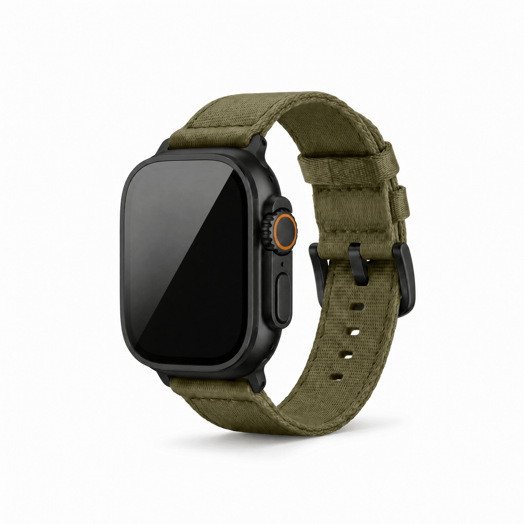 Alpha2 Band - For Apple Watch ULTRA - Army Green - BluShark Straps