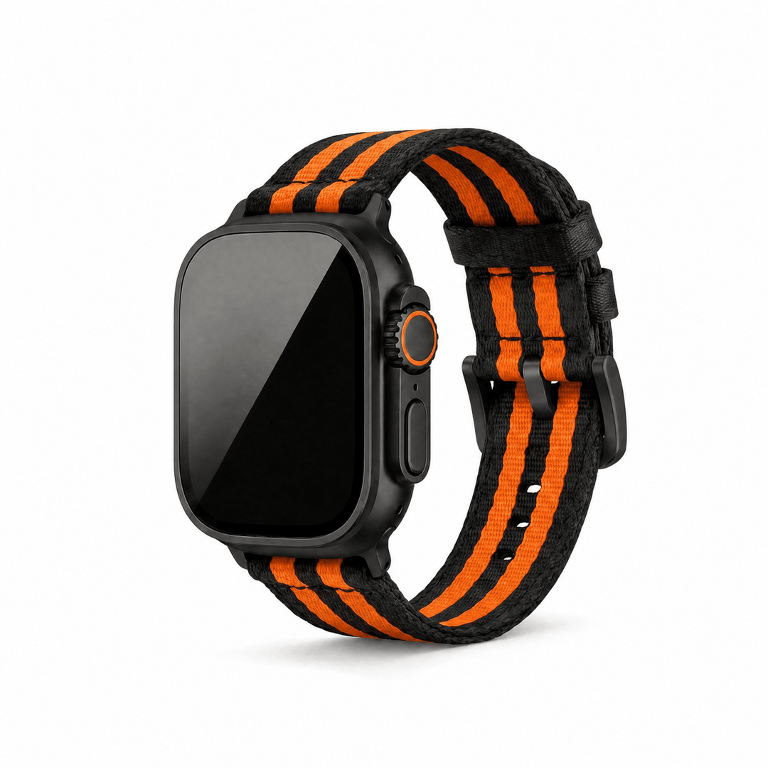 Alpha2 Band - For Apple Watch ULTRA - Bengal Tiger - BluShark Straps
