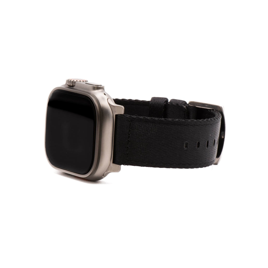 Alpha2 Band - For Apple Watch ULTRA - Black - BluShark Straps