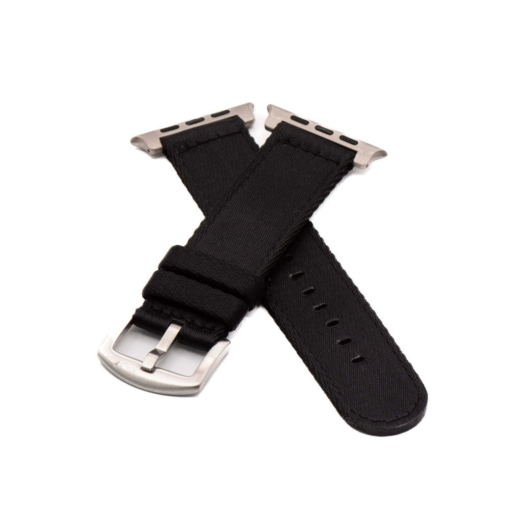 Alpha2 Band - For Apple Watch ULTRA - Black - BluShark Straps