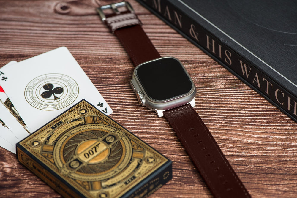 Alpha2 Band - For Apple Watch ULTRA - Coffee - BluShark Straps