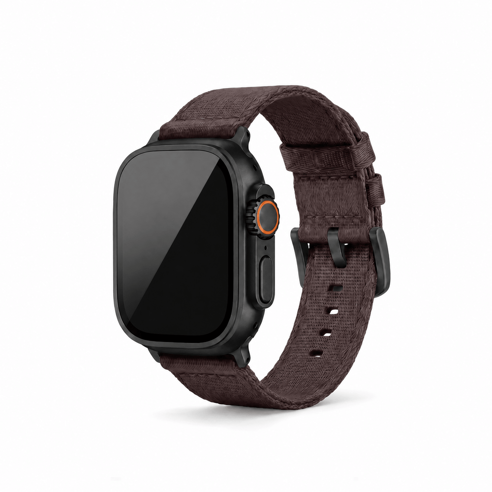 Alpha2 Band - For Apple Watch ULTRA - Coffee - BluShark Straps