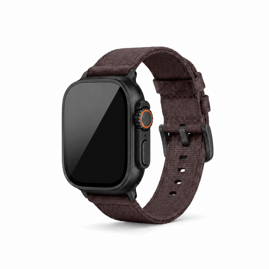 Alpha2 Band - For Apple Watch ULTRA - Coffee - BluShark Straps