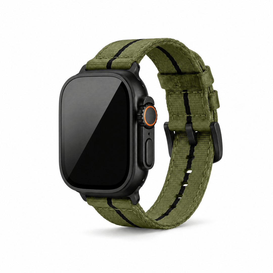 Alpha2 Band - For Apple Watch ULTRA - Convoy Green - BluShark Straps