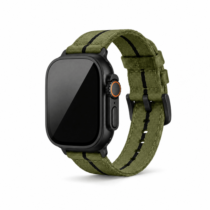 Alpha2 Band - For Apple Watch ULTRA - Convoy Green - BluShark Straps