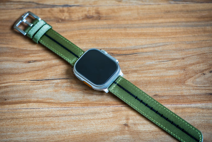 Alpha2 Band - For Apple Watch ULTRA - Convoy Green - BluShark Straps