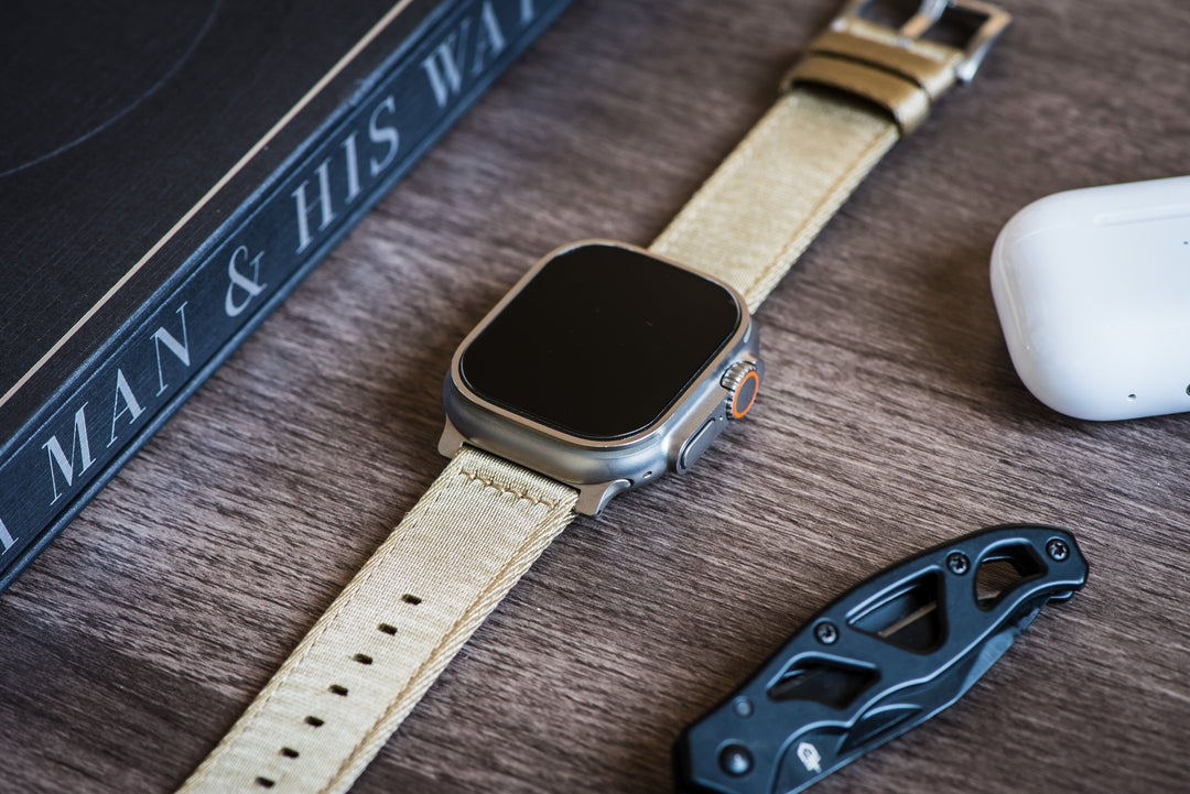 Alpha2 Band - For Apple Watch ULTRA - Latte - BluShark Straps