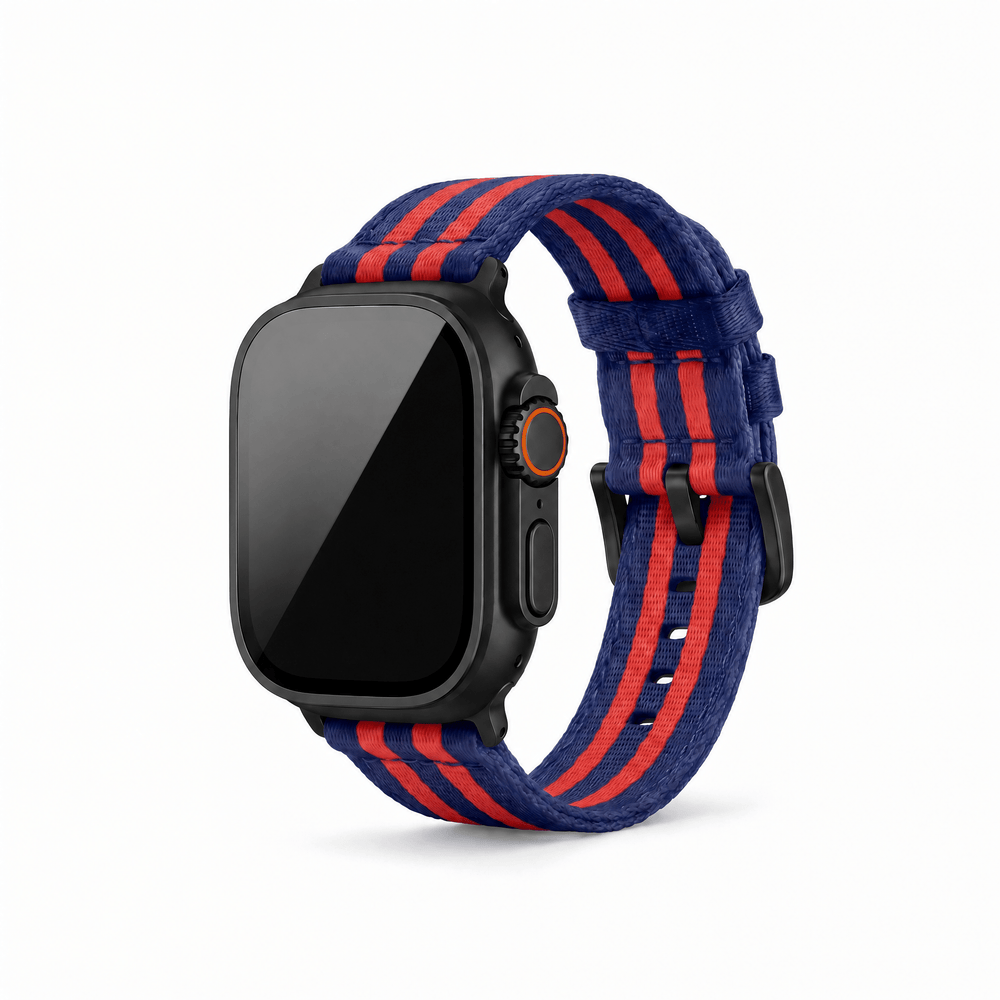 Alpha2 Band - For Apple Watch ULTRA - Pepsi - BluShark Straps