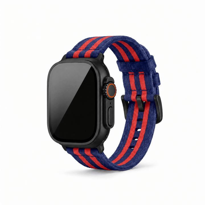 Alpha2 Band - For Apple Watch ULTRA - Pepsi - BluShark Straps