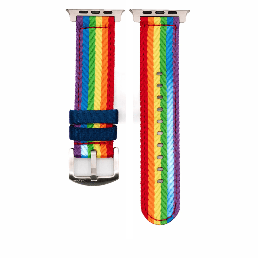 Alpha2 Band - For Apple Watch ULTRA - Rainbow - BluShark Straps