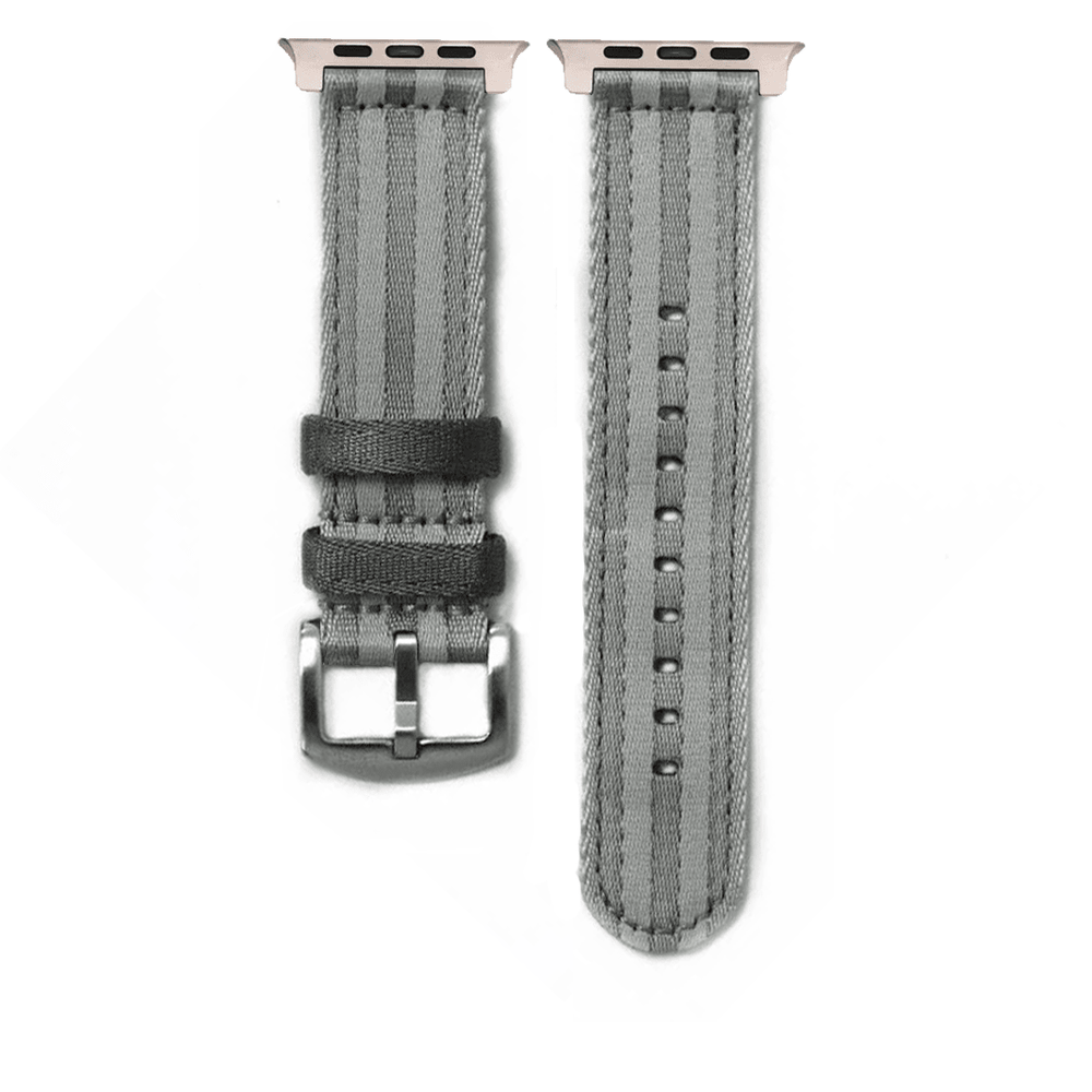 Alpha2 Band - For Apple Watch ULTRA - Silver Fox - BluShark Straps