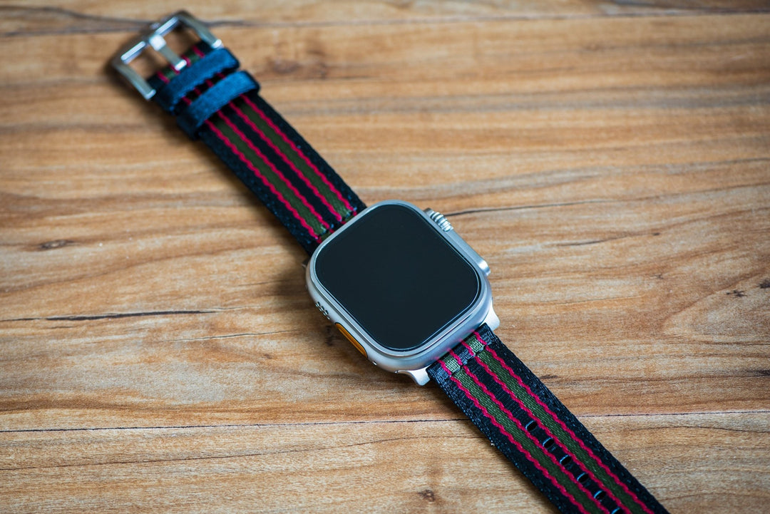 Alpha2 Band - For Apple Watch ULTRA - Vintage Bond - BluShark Straps
