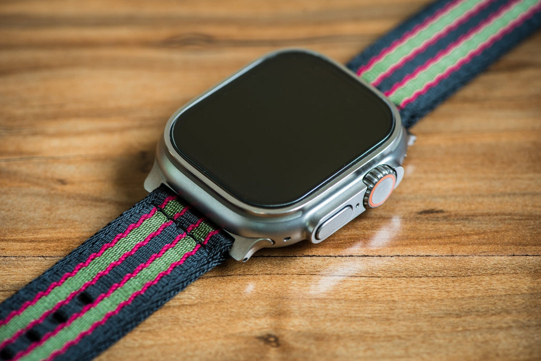 Alpha2 Band - For Apple Watch ULTRA - Vintage Bond - BluShark Straps