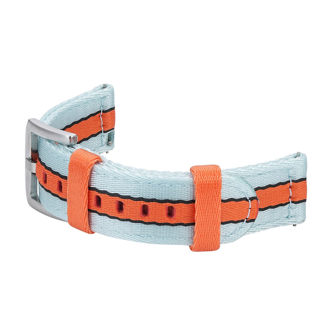 Alpha2 - Racing Stripe - Blue Orange Black - BluShark Straps