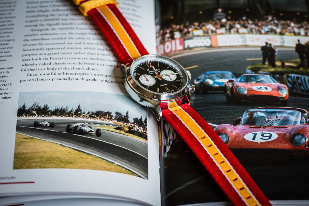 Alpha2 - Racing Stripe - Red Yellow White - BluShark Straps