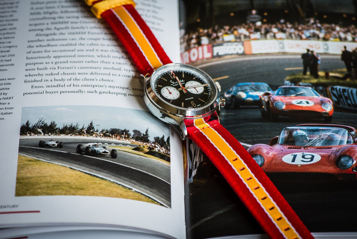 Alpha2 - Racing Stripe - Red Yellow White - BluShark Straps