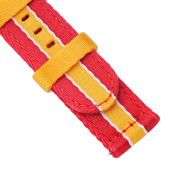 Alpha2 - Racing Stripe - Red Yellow White - BluShark Straps