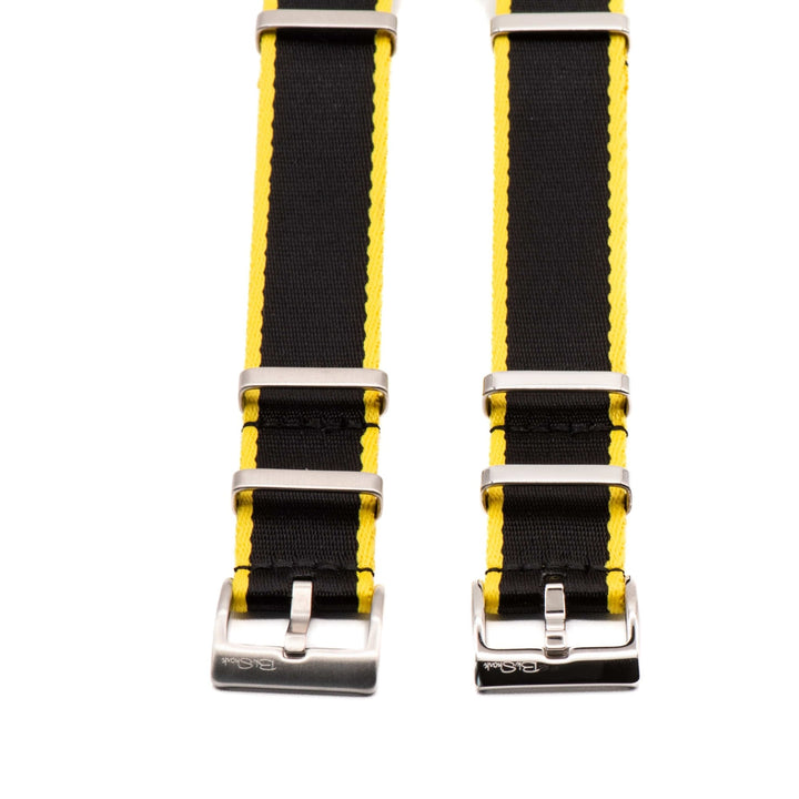 AlphaPremier - Black & Yellow - BluShark Straps