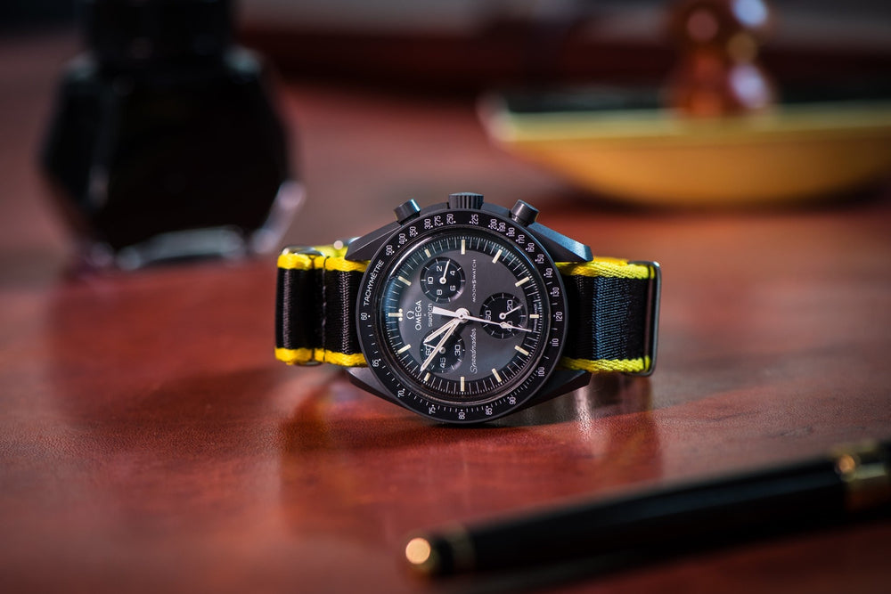 AlphaPremier - Black & Yellow - BluShark Straps