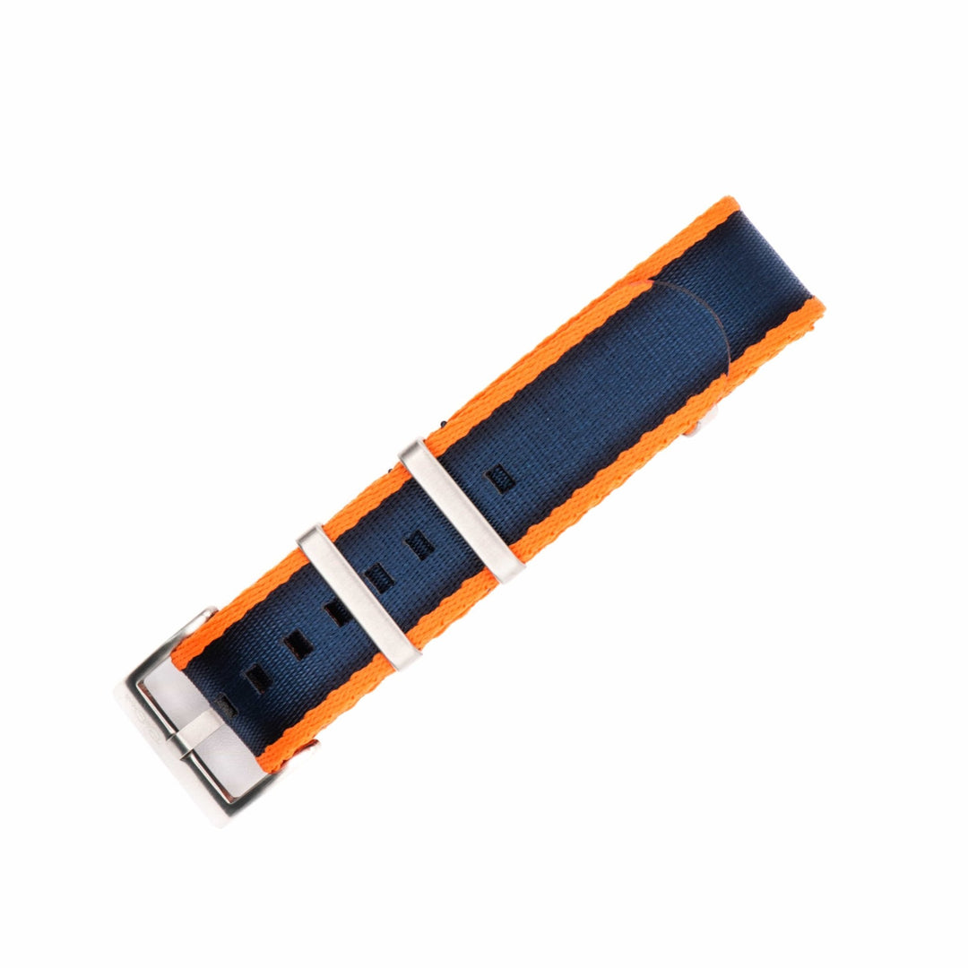 AlphaPremier - Navy & Orange - BluShark Straps