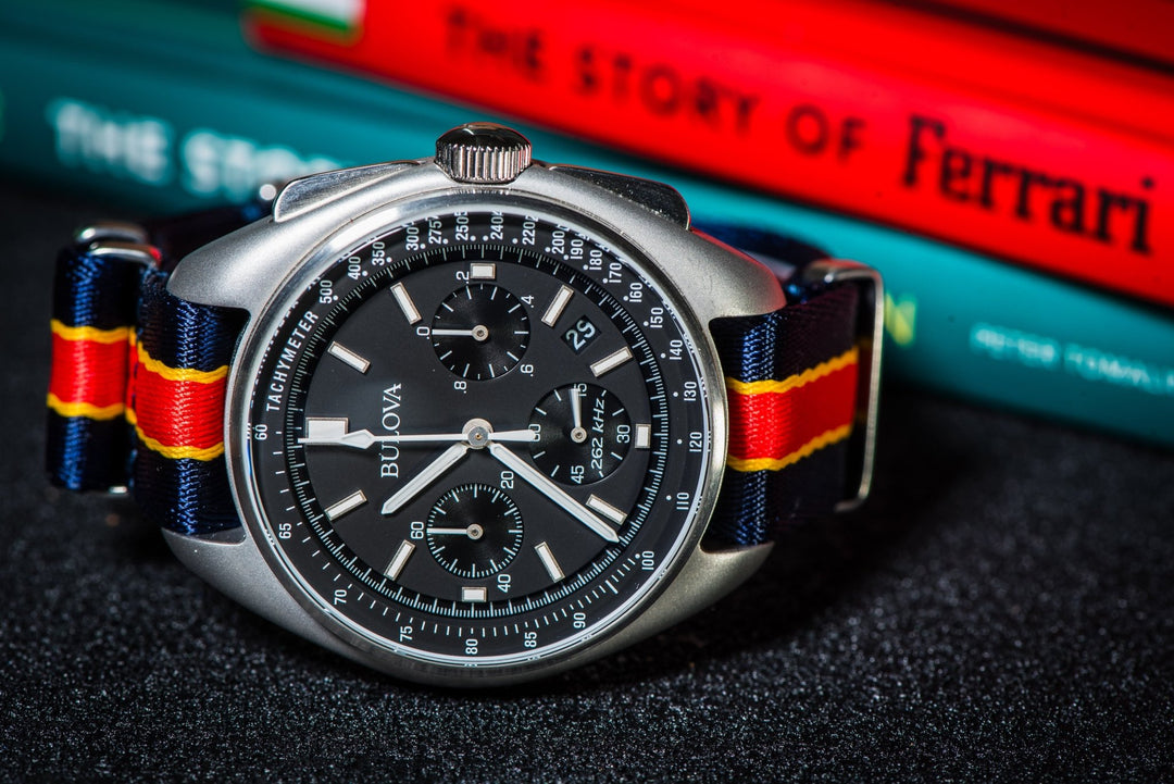 AlphaPremier - Racing Stripe - Blue Red Yellow - BluShark Straps