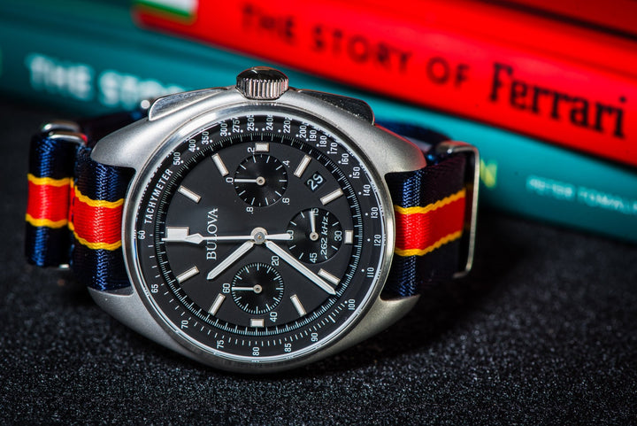 AlphaPremier - Racing Stripe - Blue Red Yellow - BluShark Straps