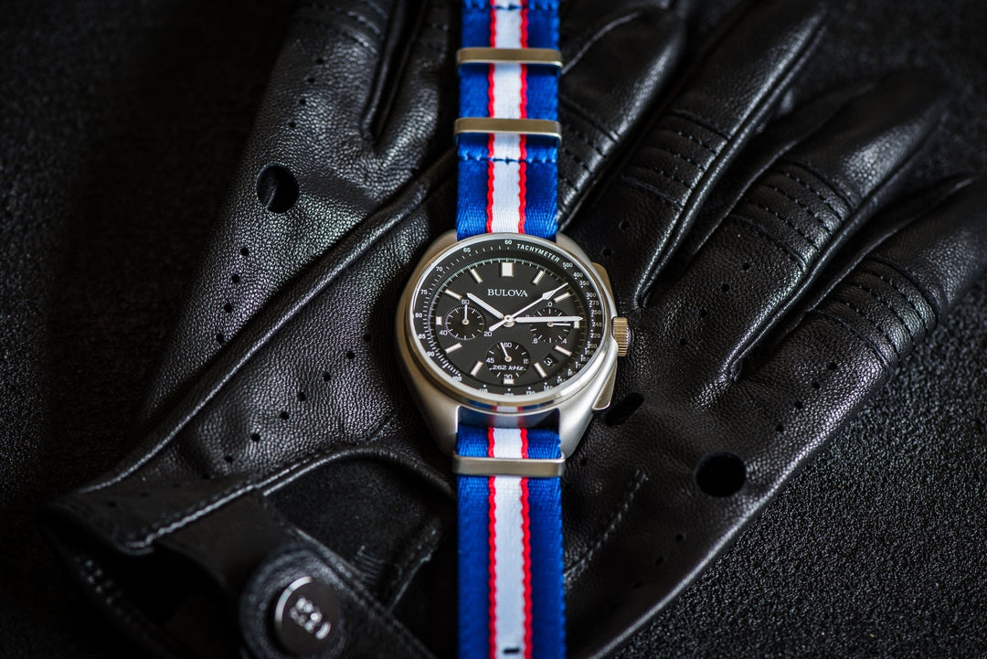 AlphaPremier - Racing Stripe - Blue White Red - BluShark Straps