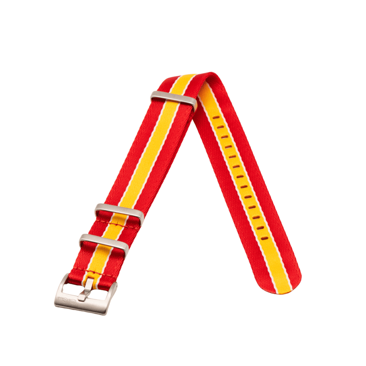 AlphaPremier - Racing Stripe - Red Yellow White - BluShark Straps