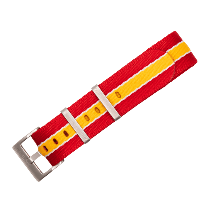 AlphaPremier - Racing Stripe - Red Yellow White - BluShark Straps