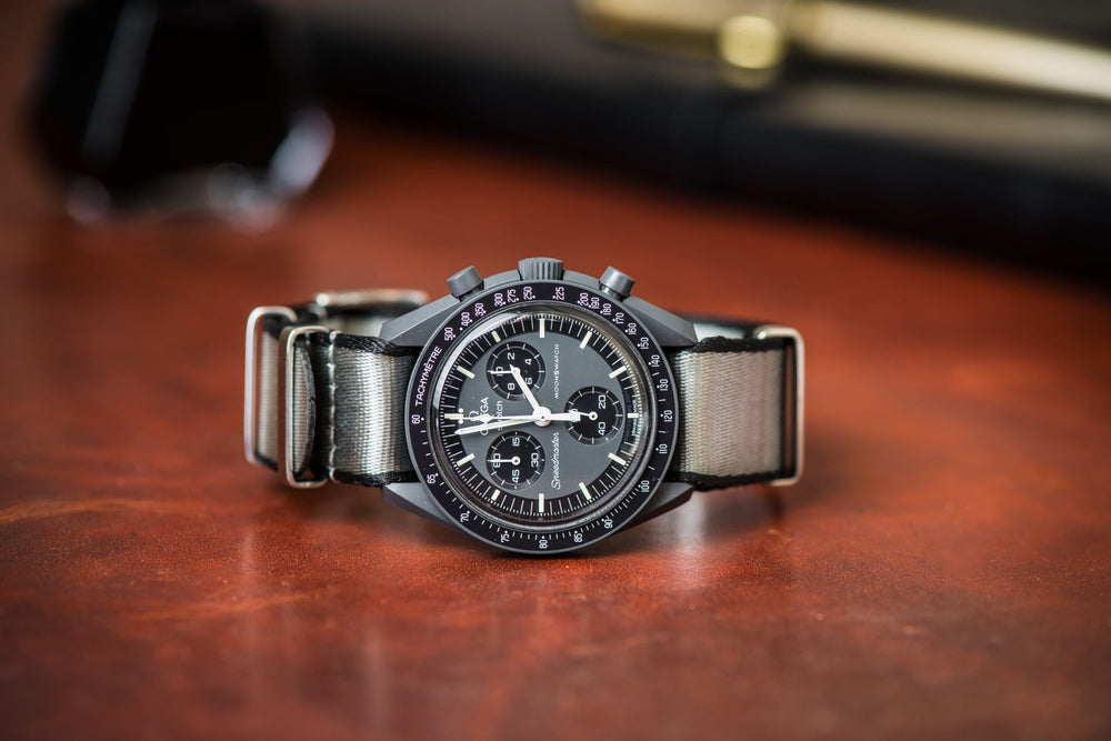 AlphaPremier - Silver & Black - BluShark Straps