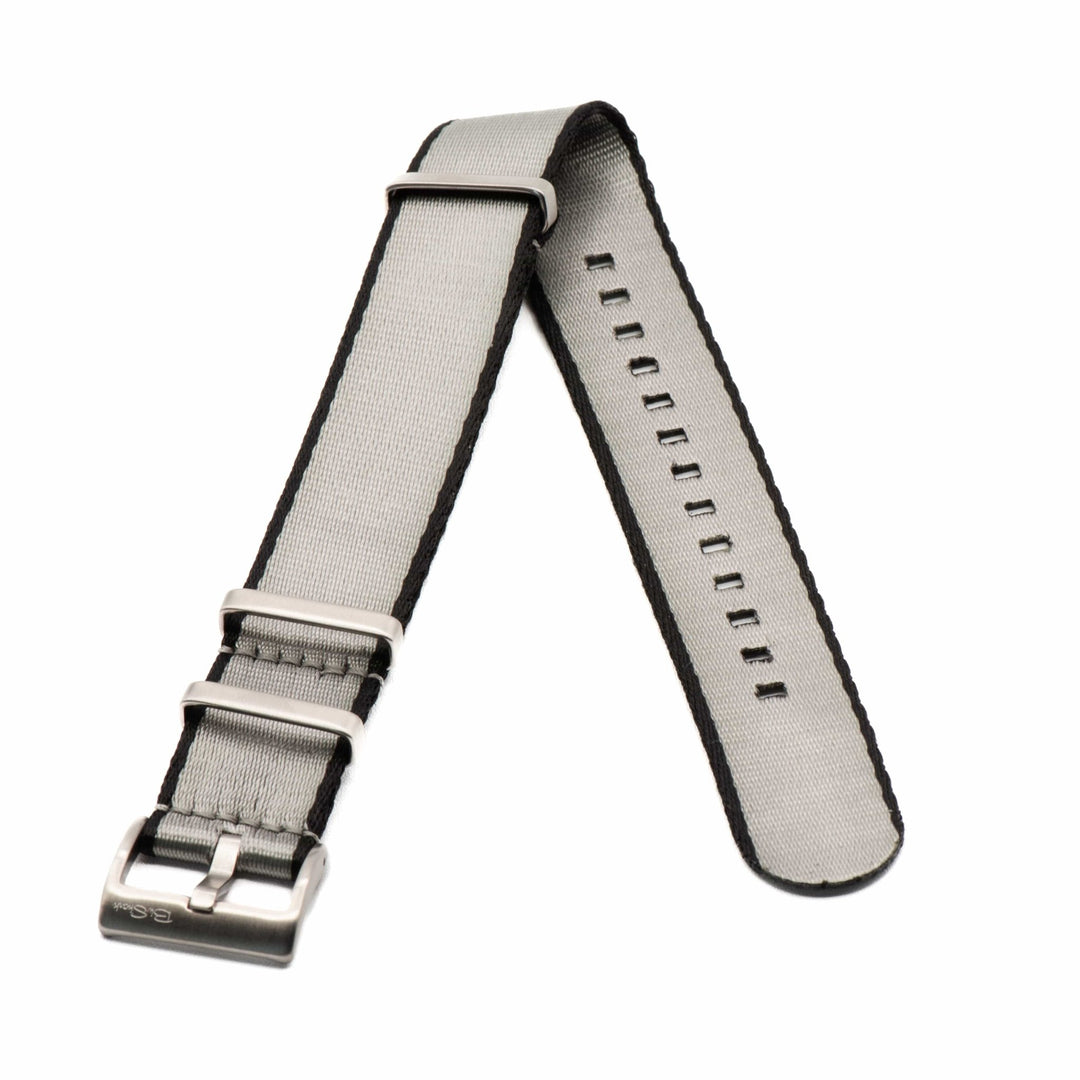 AlphaPremier - Silver & Black - BluShark Straps