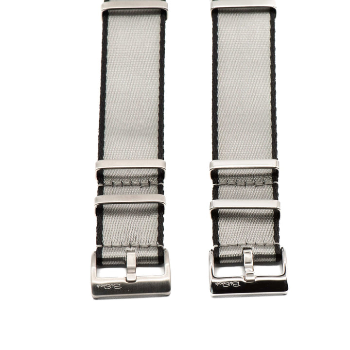 AlphaPremier - Silver & Black - BluShark Straps