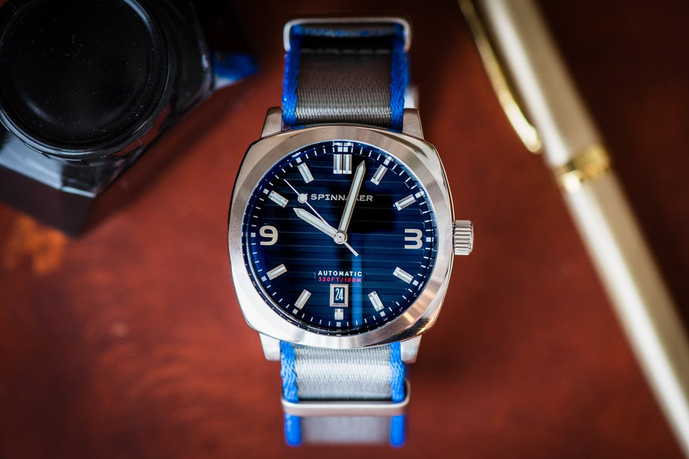 AlphaPremier - Silver & Blue - BluShark Straps
