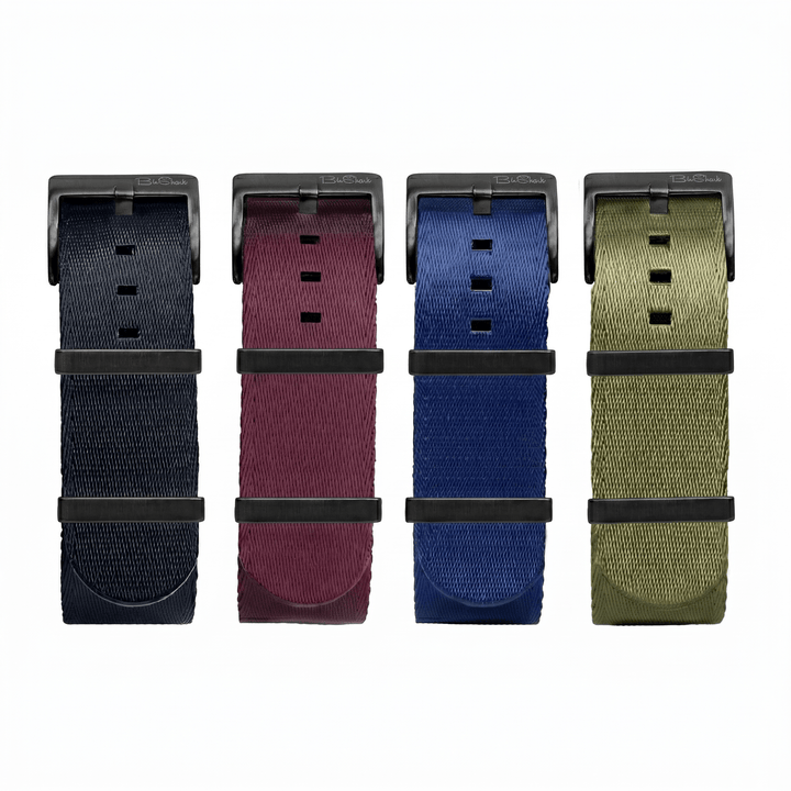 AlphaPremier - Solid Naturals - 4 Pack Bundle - BluShark Straps
