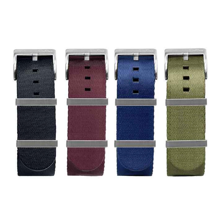 AlphaPremier - Solid Naturals - 4 Pack Bundle - BluShark Straps
