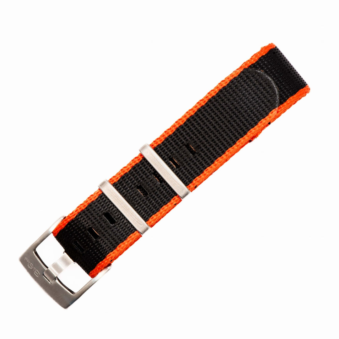 AlphaShark - Black & Orange - BluShark Straps
