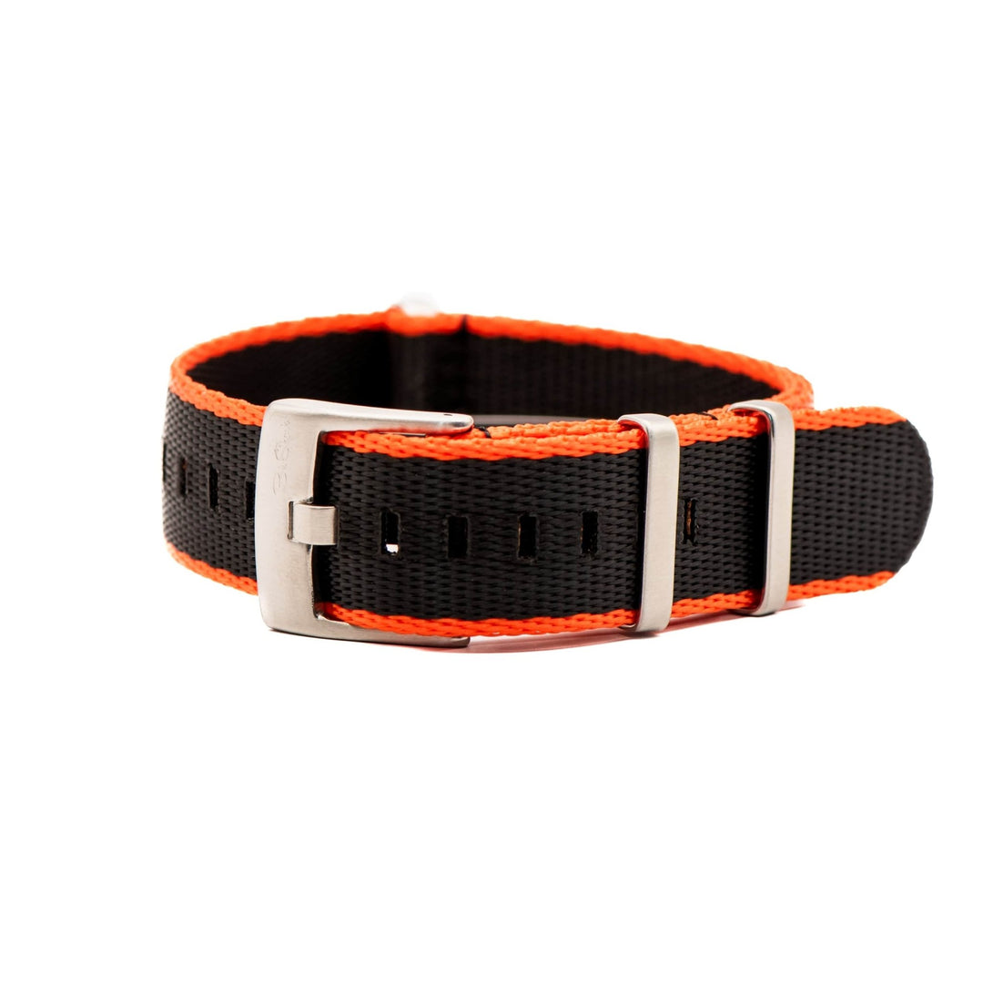 AlphaShark - Black & Orange - BluShark Straps