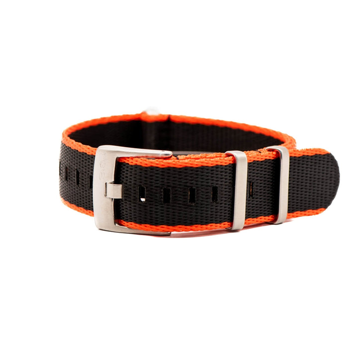 AlphaShark - Black & Orange - BluShark Straps