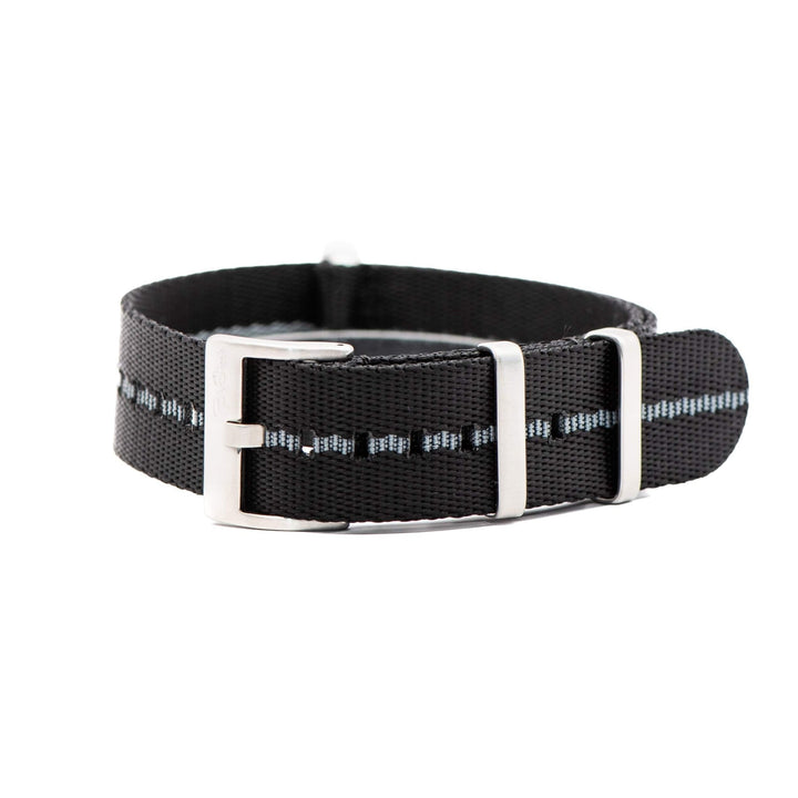 AlphaShark - Black & Pewter - BluShark Straps