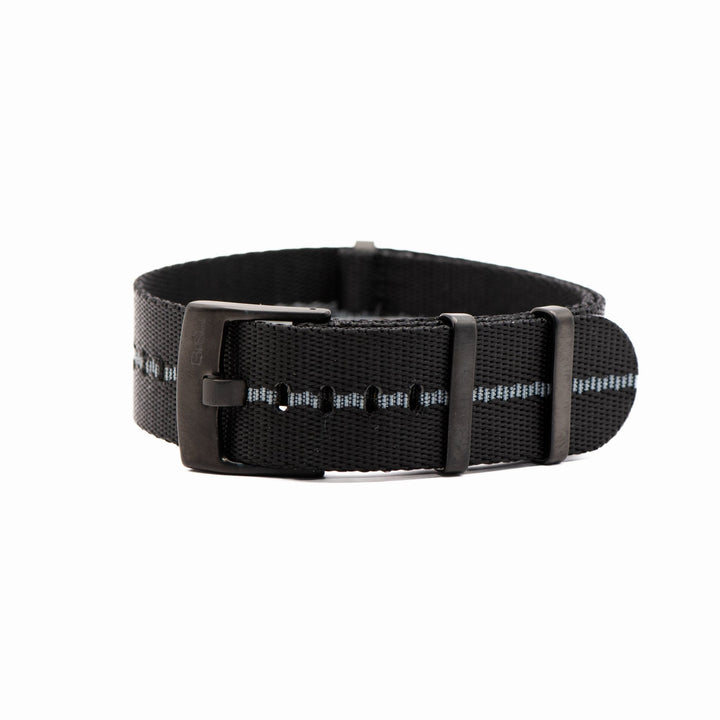 AlphaShark - Black & Pewter - BluShark Straps