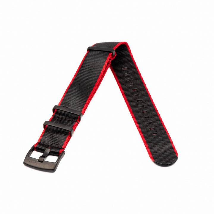 AlphaShark - Black & Red - BluShark Straps