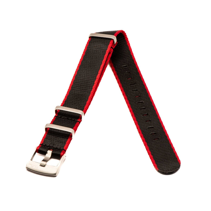 AlphaShark - Black & Red - BluShark Straps
