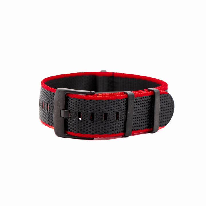 AlphaShark - Black & Red - BluShark Straps